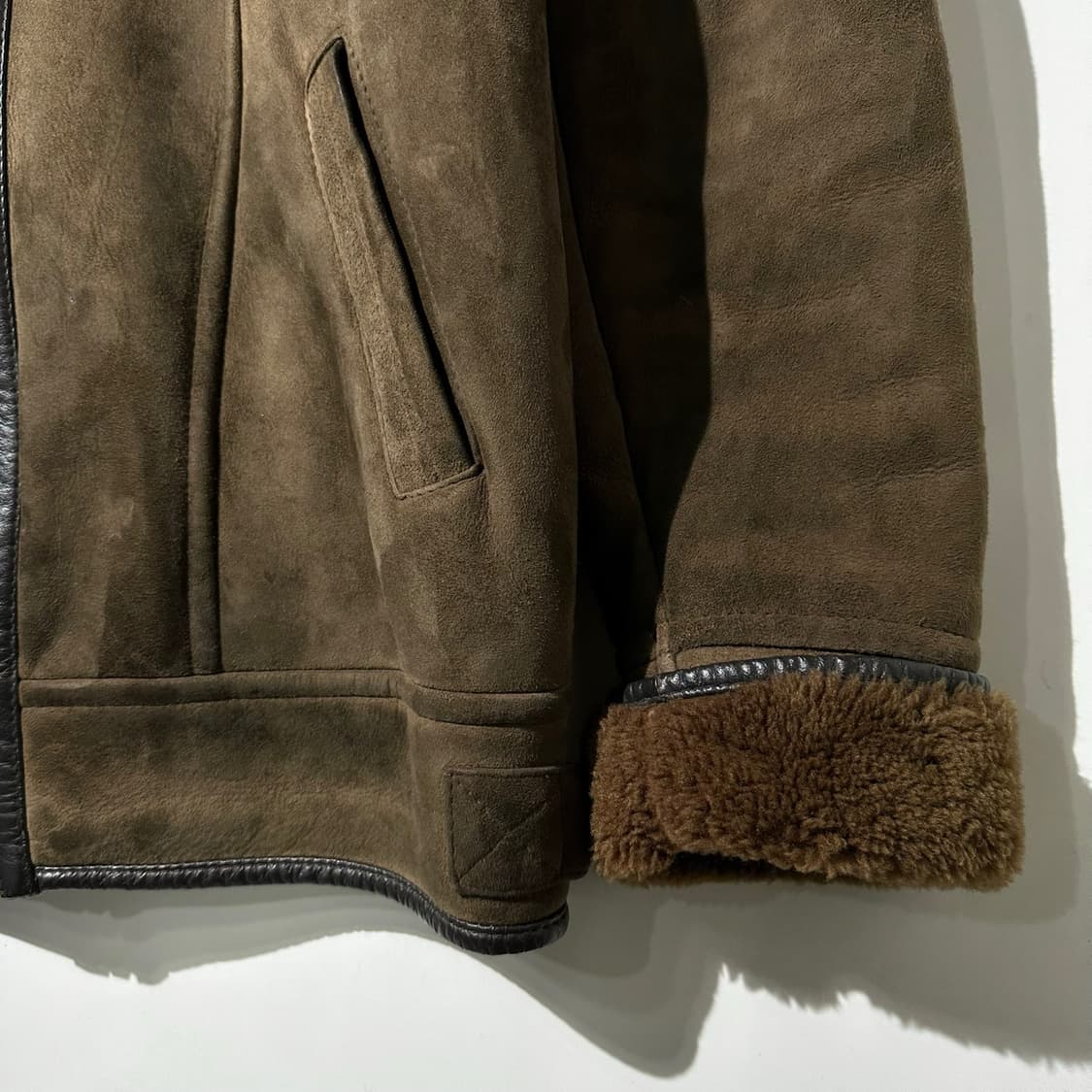 Ventura 토스카나 램스킨 시어링 무스탕 싱글 자켓 상품이미지4