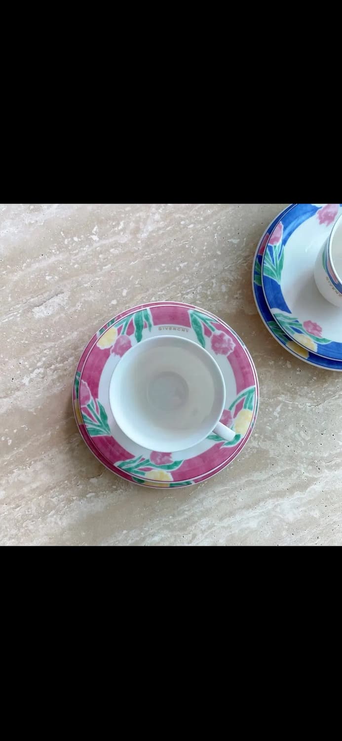 지방시 트리오 찻잔 그릇 접시 6p세트 상품이미지4