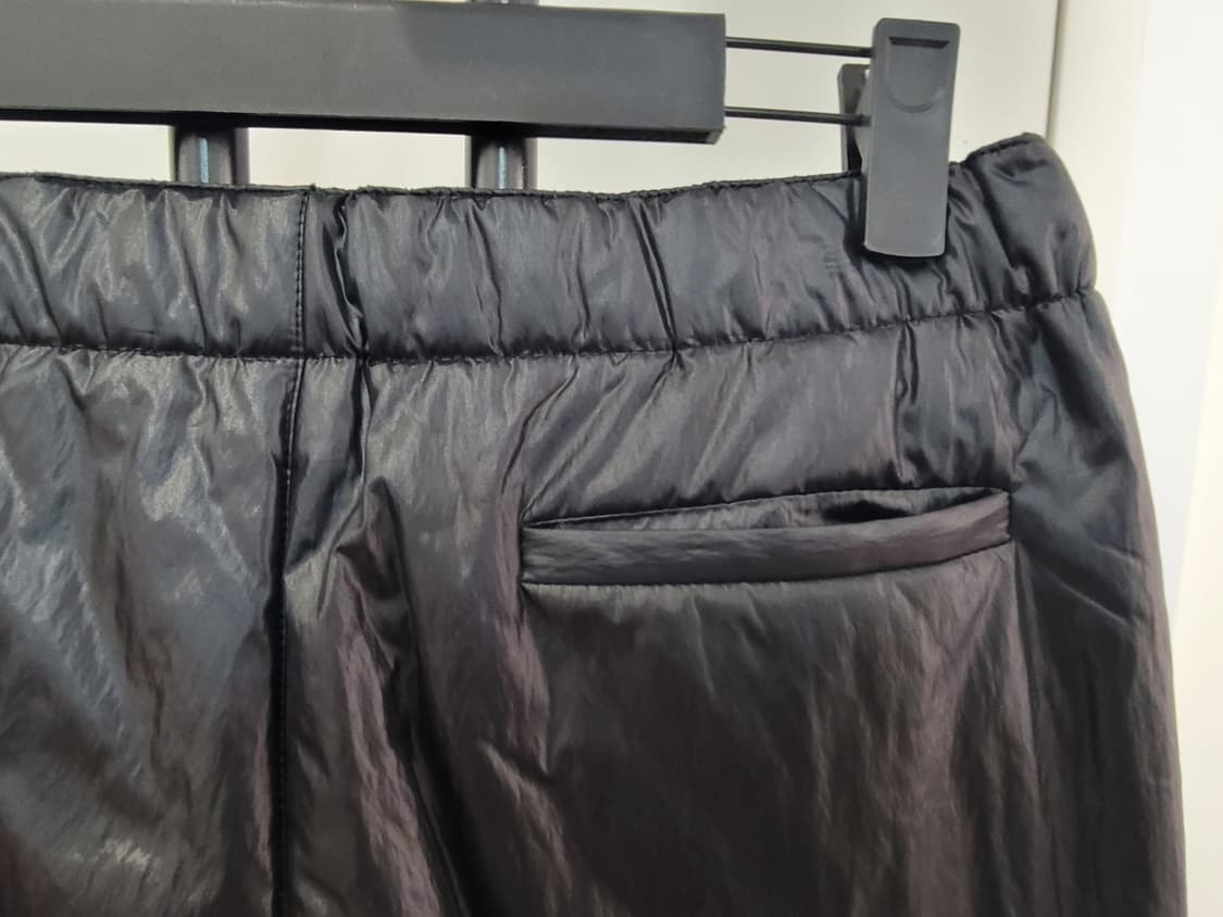 그로브 블랙 패딩 조거 팬츠 프리사이즈 상품이미지7