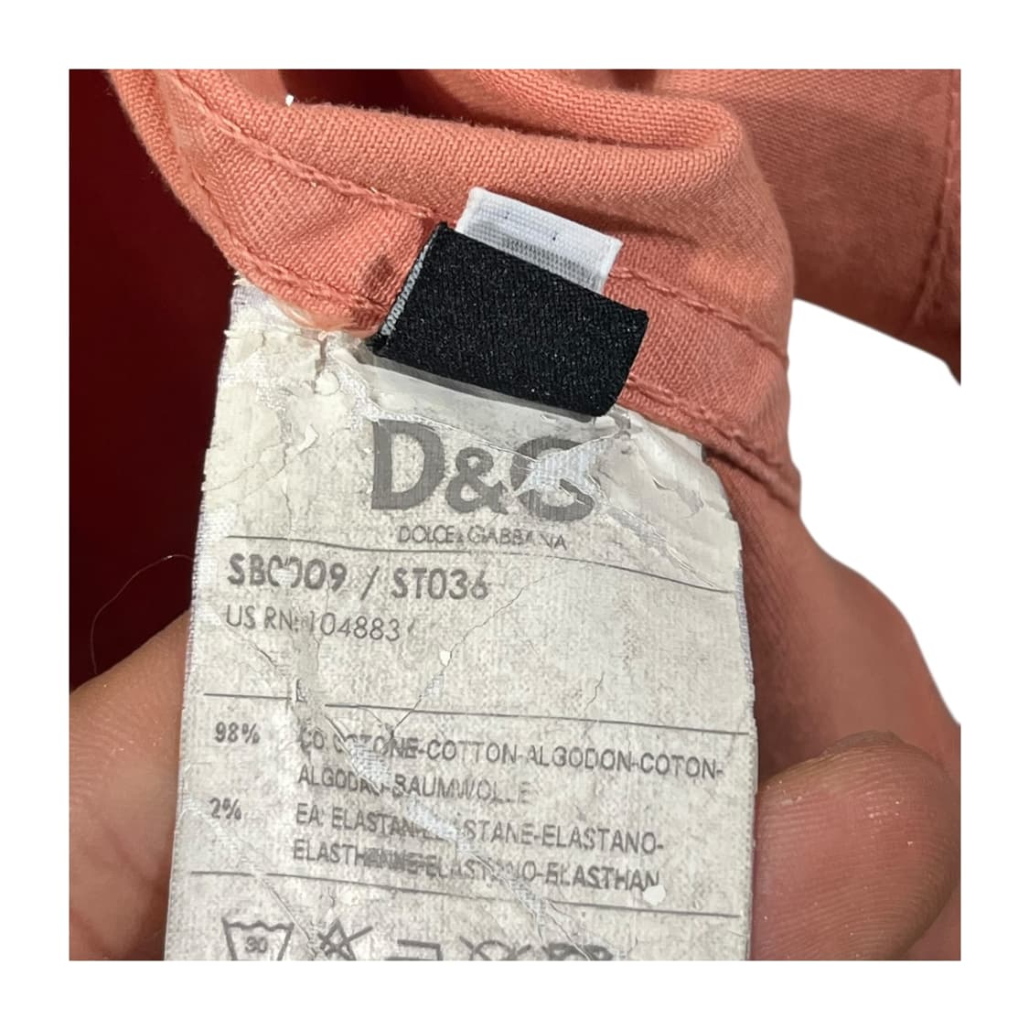 [D&G] 돌체앤가바나 코튼 투포켓 트레커 자켓 상품이미지6