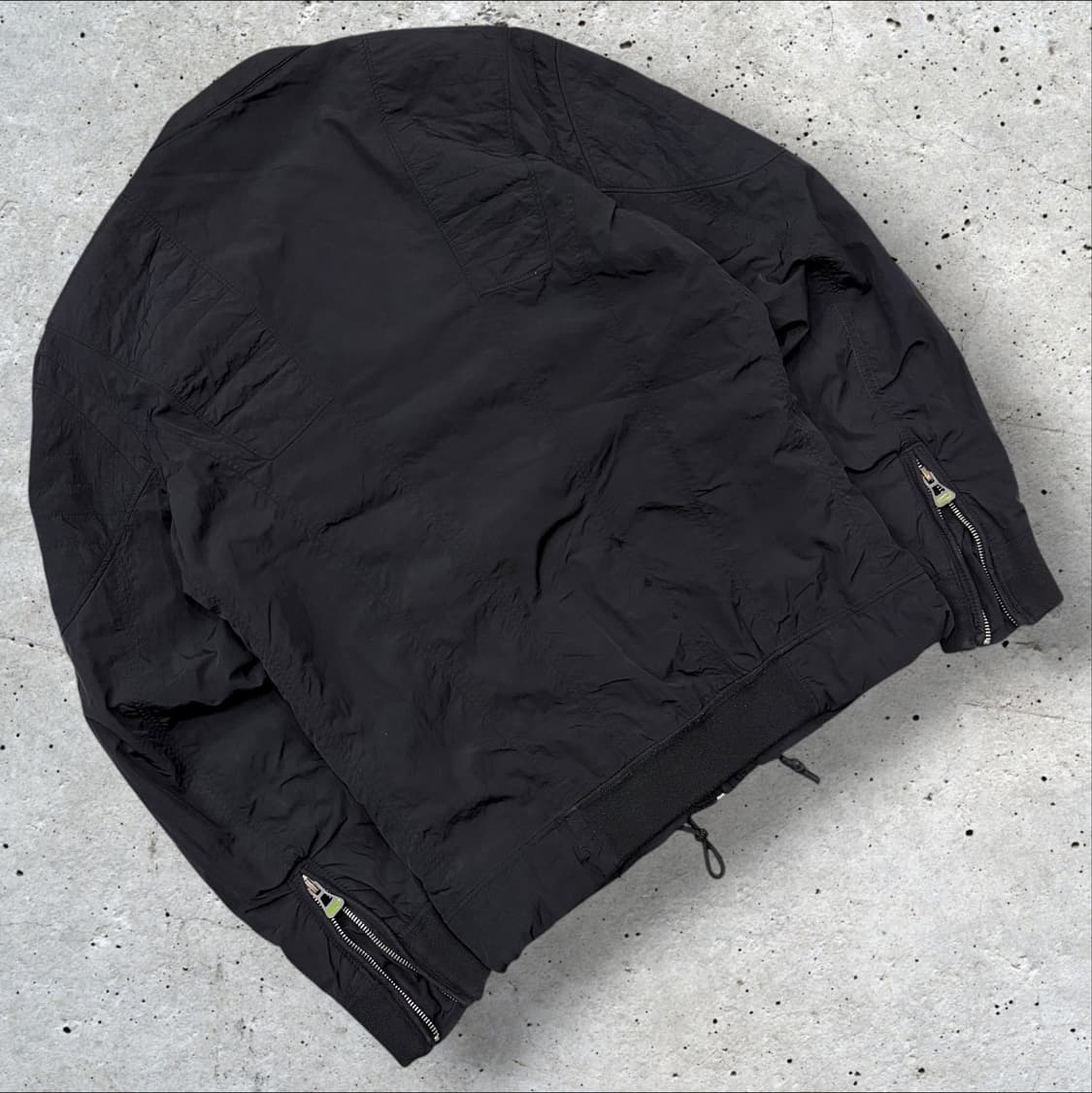 [S] 디젤 X 두카티 콜라보 나일론 블랙 자켓 B303 상품이미지2