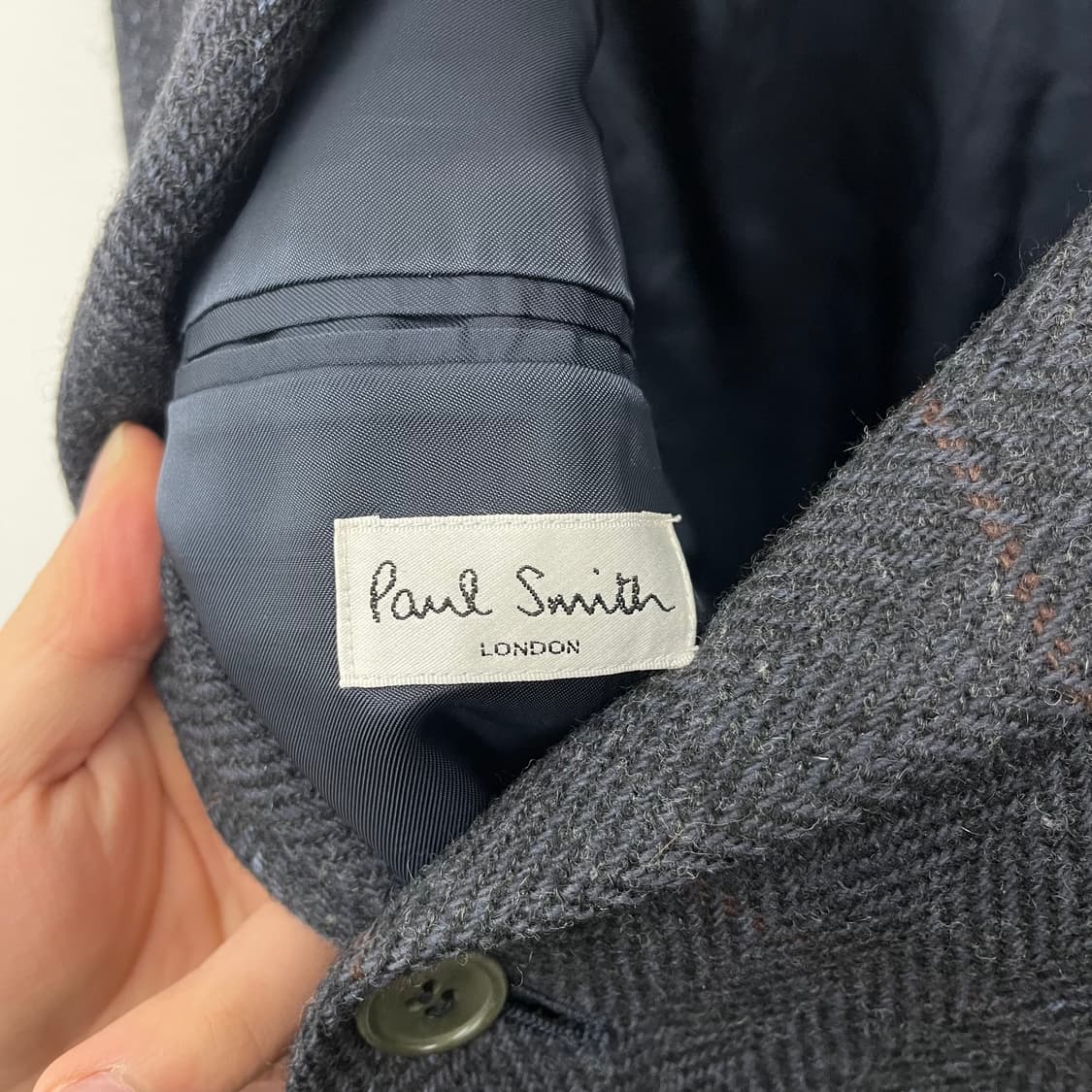 폴스미스 헤링본 울 자켓 남L 상품이미지6