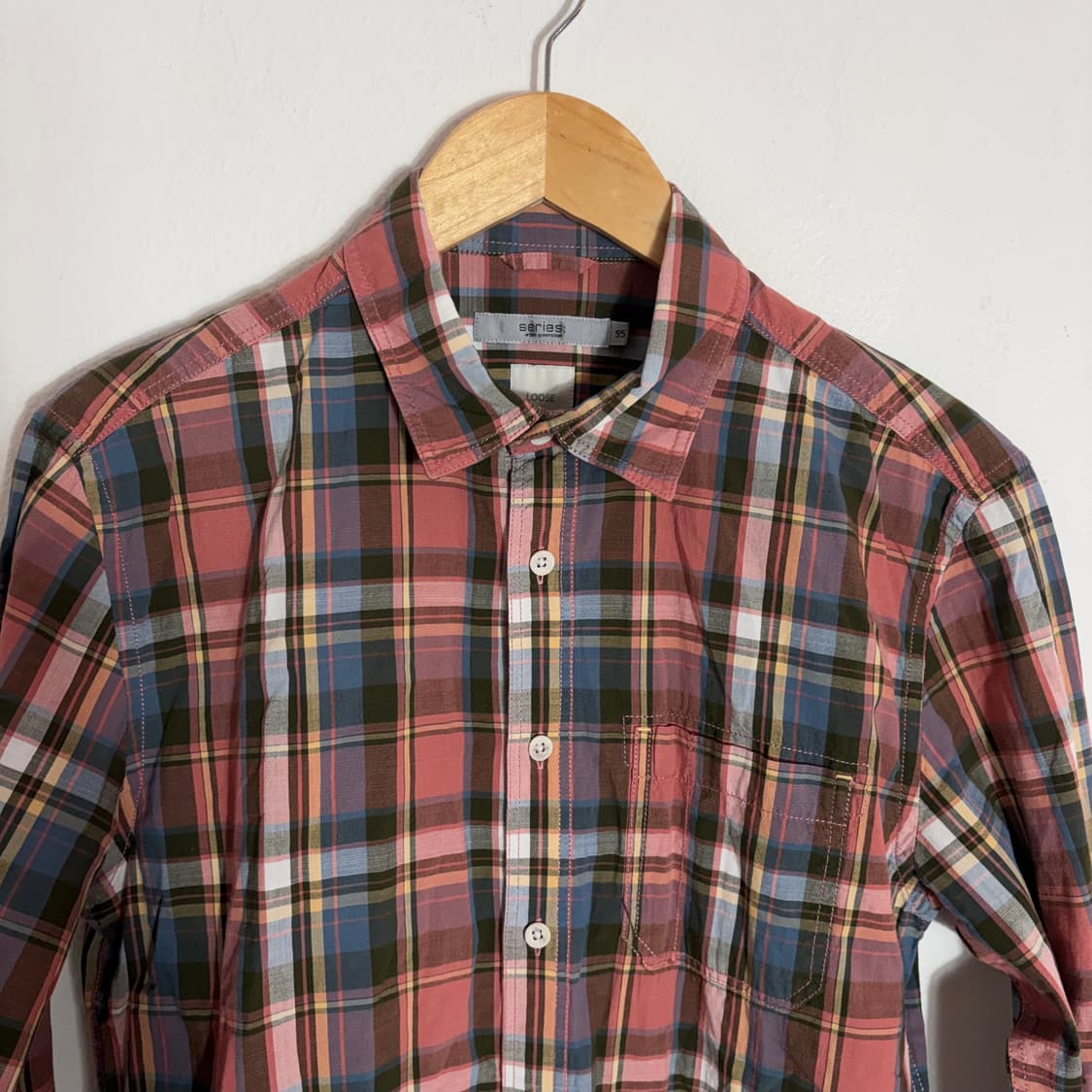 series 어반 제너레이션 체크 셔츠(95) 상품이미지3