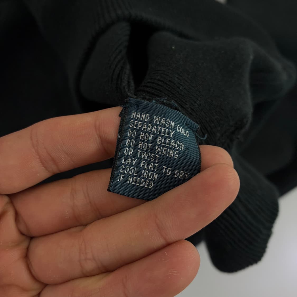 Polo  폴로 랄프로렌 자수 블랙 코튼 라운드 니트 상품이미지3