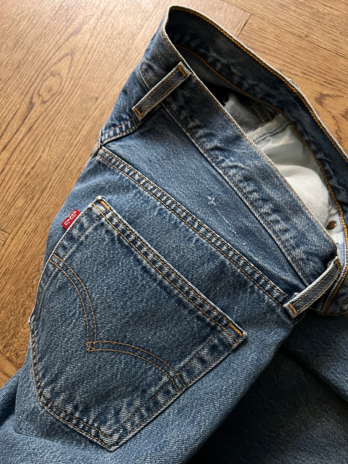 [36]리바이스 501 Made in USA 데님 팬츠 S28 상품이미지7