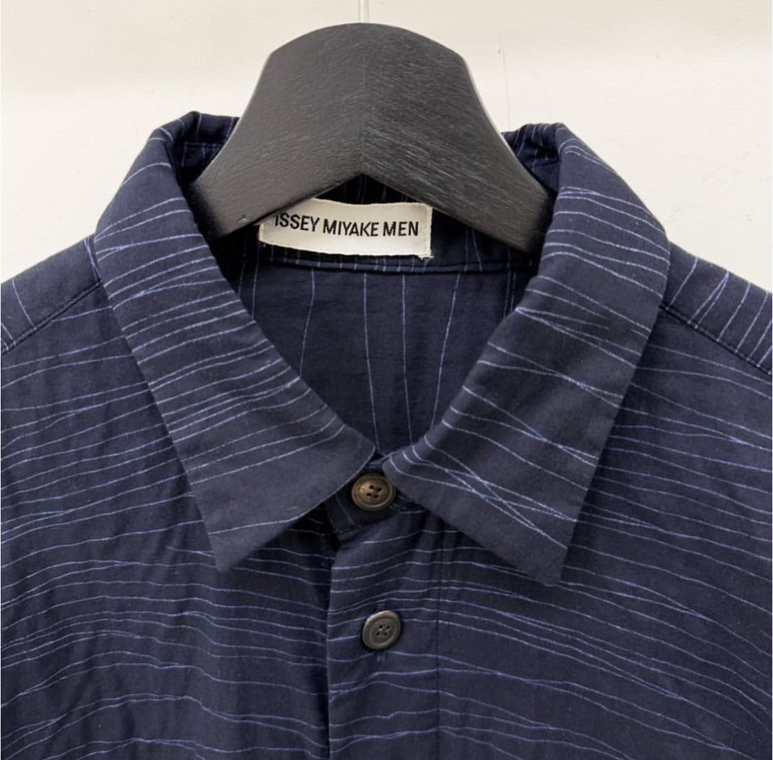 90s 이세이미야케 맨 스트라이프 셔츠 상품이미지2