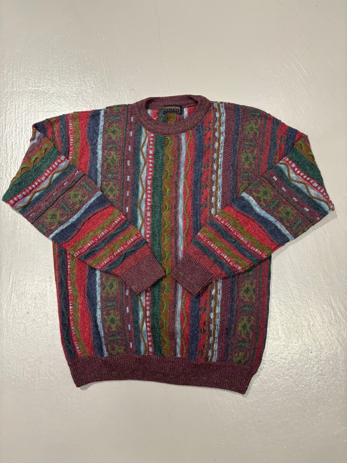 빈티지 울 케이블 니트 상품이미지4