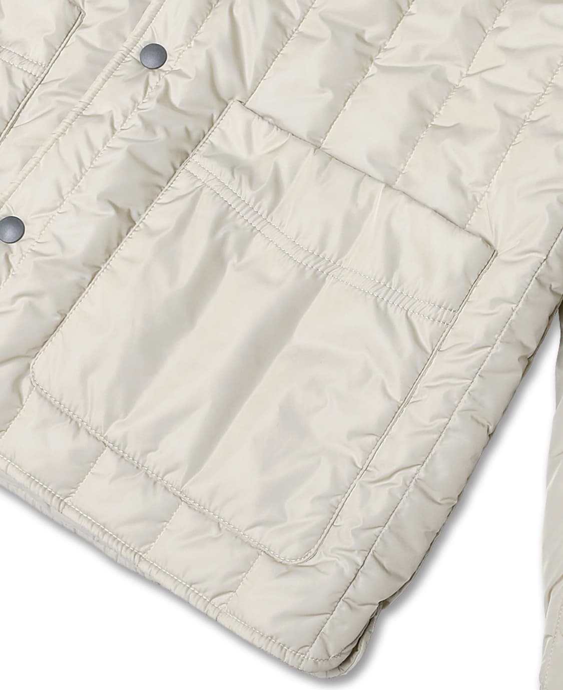 몬테도로 [Montedoro] 아이보리 나일론 퀼팅 자켓 상품이미지3