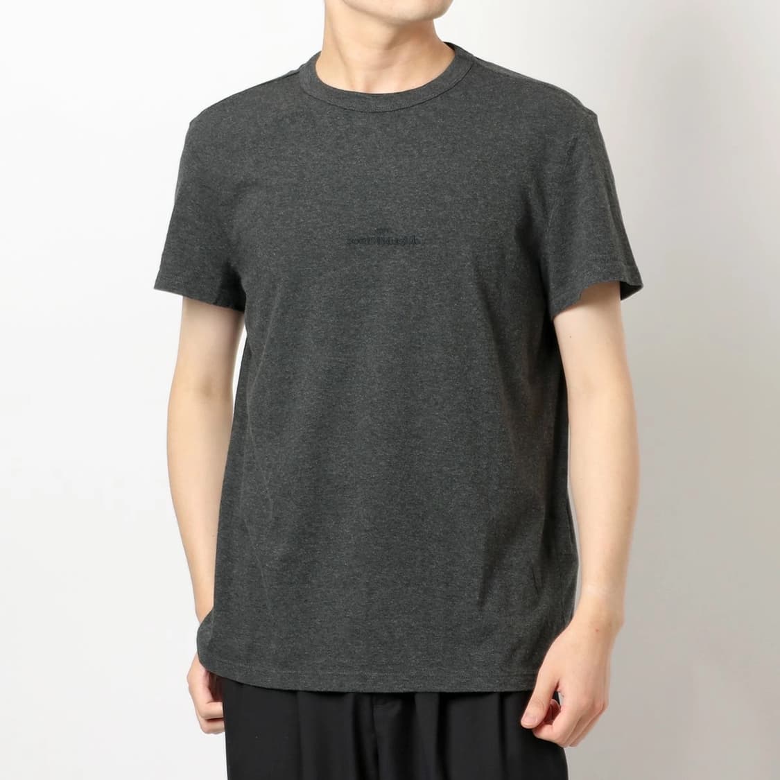 메종 마르지엘라 리버스 로고 티셔츠 차콜 50사이즈 상품이미지4