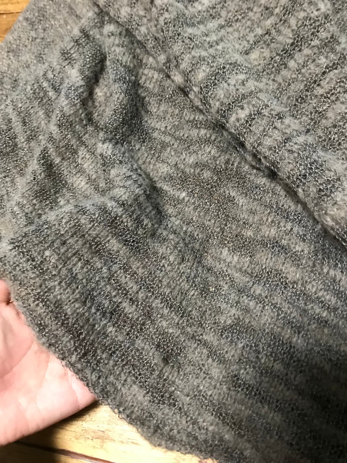 (착샷o) 빈티지 그런지페어리 히피 모헤어 가디건 상품이미지5