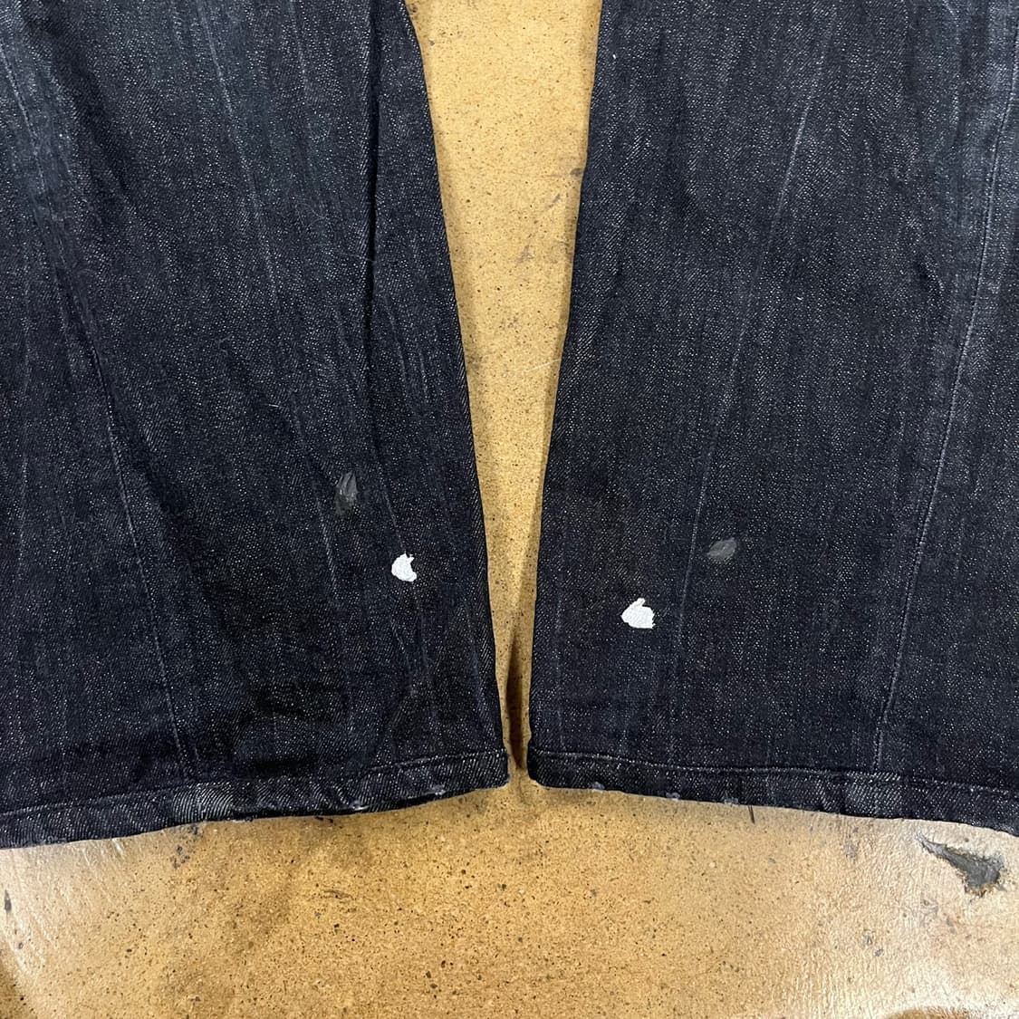 [정품/56] 디스퀘어드2 블랙 데미지 워싱 청바지 지퍼 디테일 b17 상품이미지8