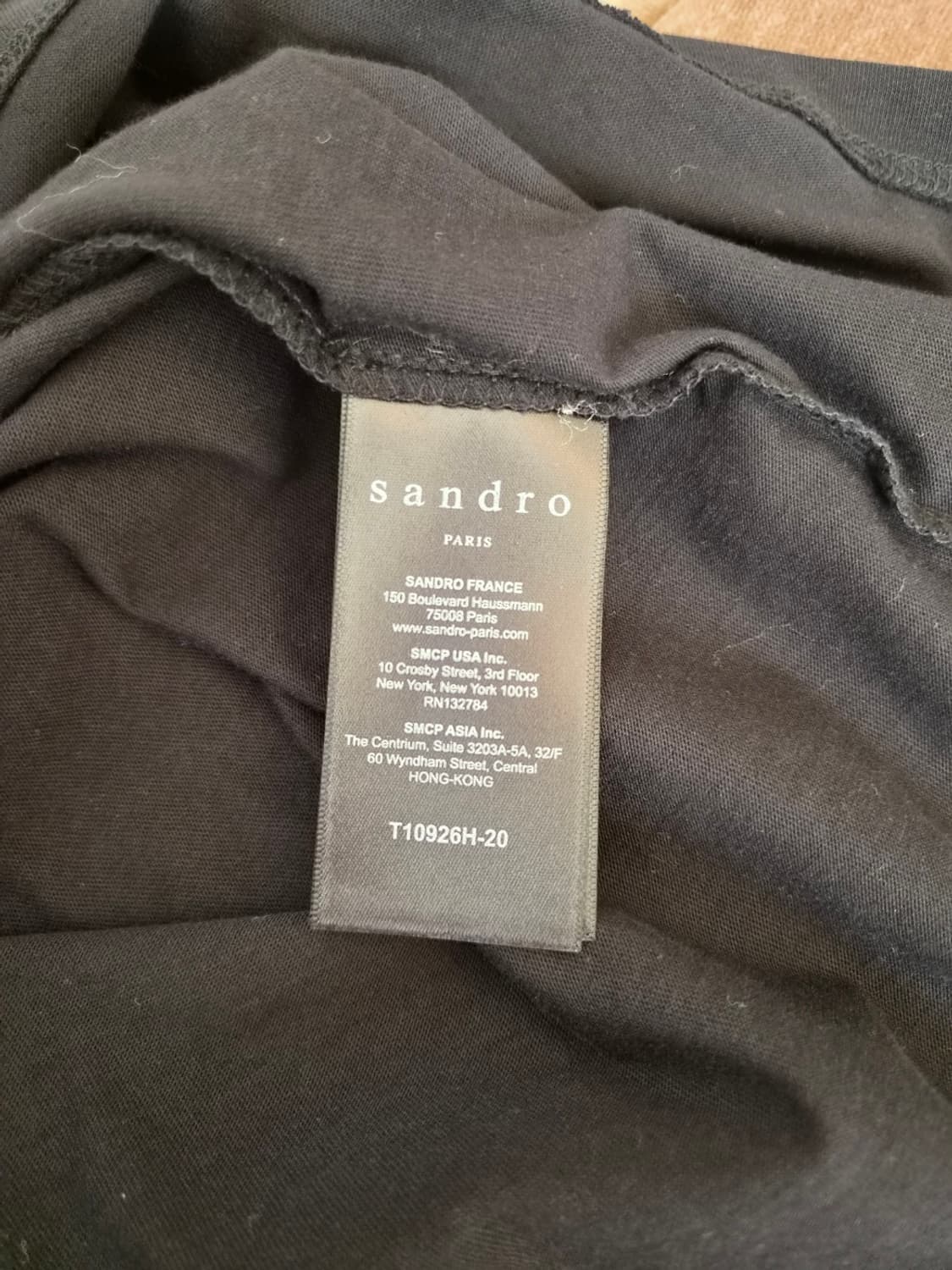 새제품)산드로 여성 로즈패치반팔티셔츠 1사이즈 상품이미지8