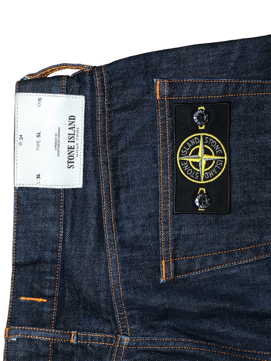 [정품]스톤아일랜드 데님 청바지 W34 L34 상품이미지1