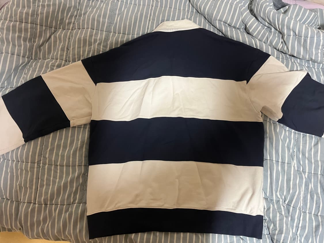 무신사 스탠다드 스트라이프 럭비 셔츠 2XL 상품이미지2