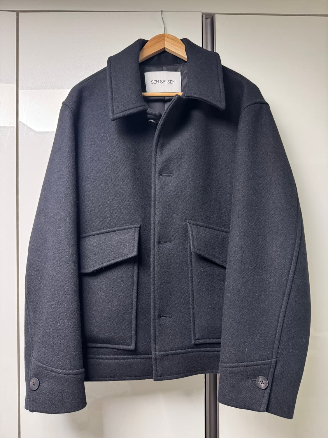 센세이센 피코트 숏자켓 M 상품이미지3