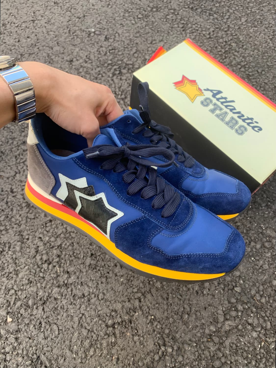 Atlantic Stars 스니커즈 (blue) 상품이미지1