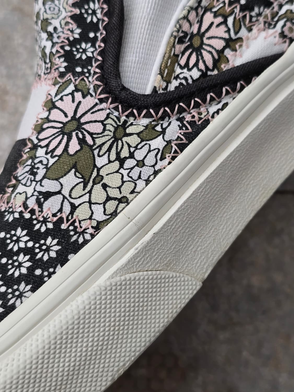 (230)반스 패치워크 플로럴 슬립온  상품이미지8