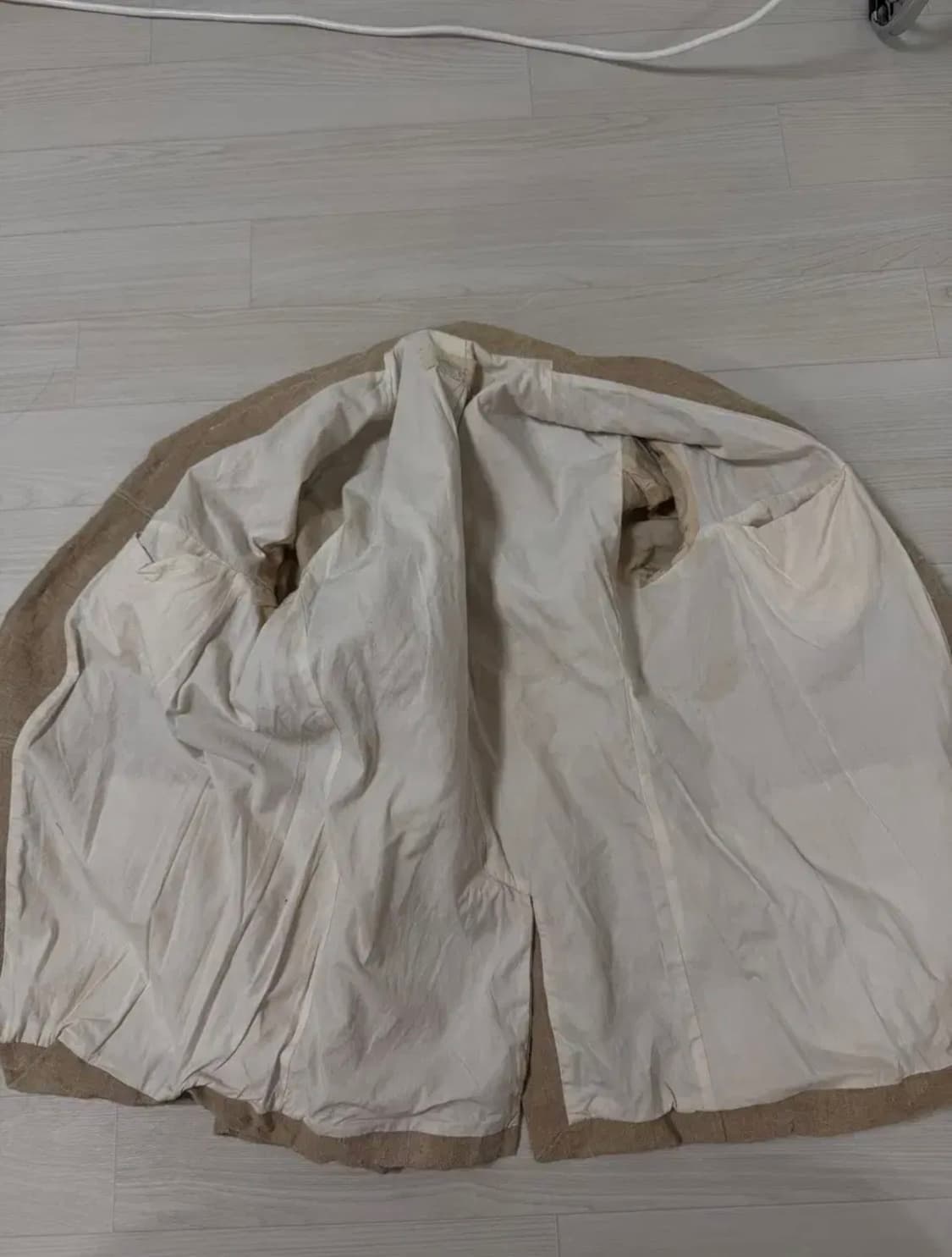 [XL]Andrew driftwood jacket(tea dye) 상품이미지6