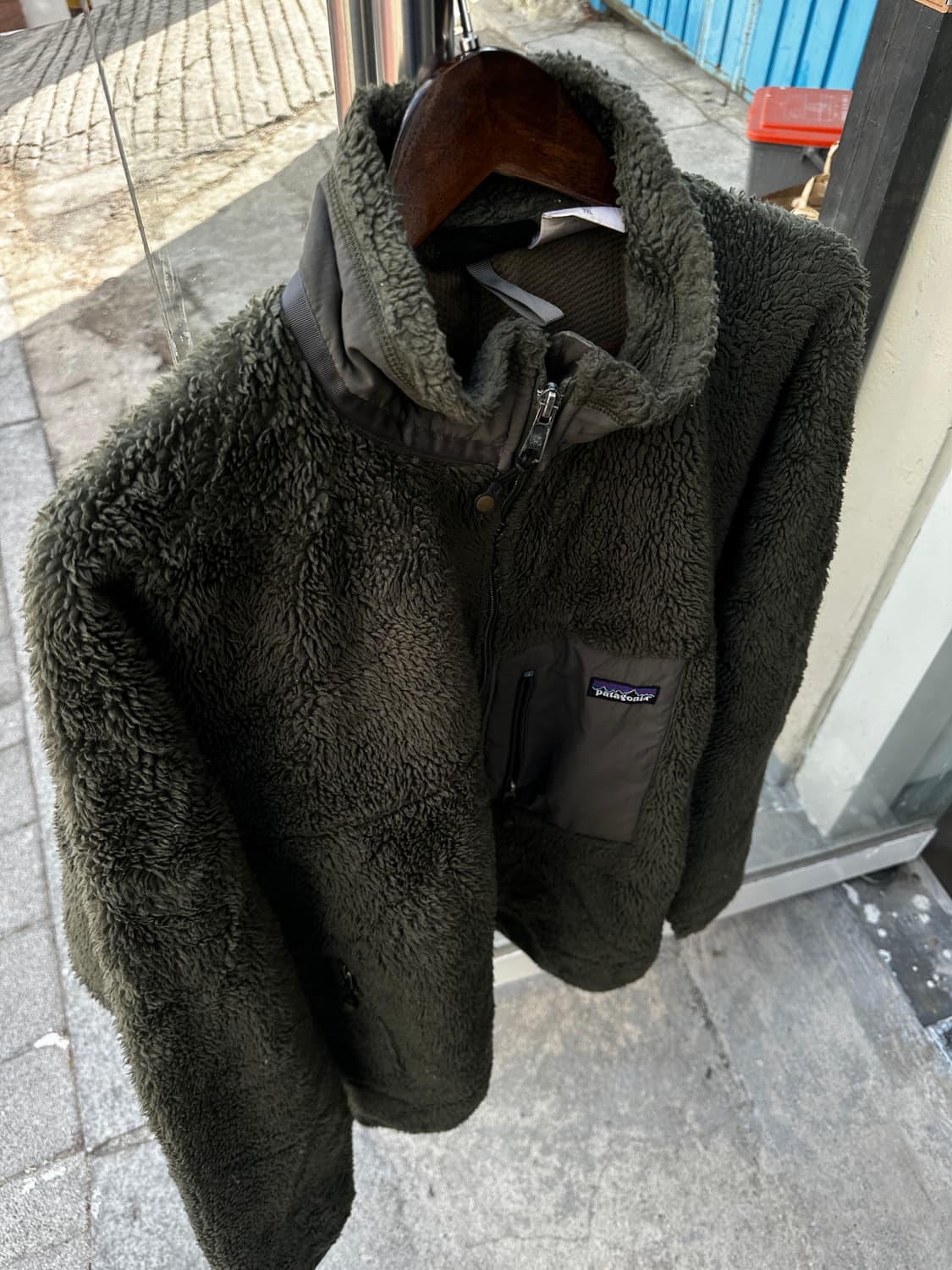 재고처리 patagonia 파타고니아 레트로 파일 플리스 카키 상품이미지4