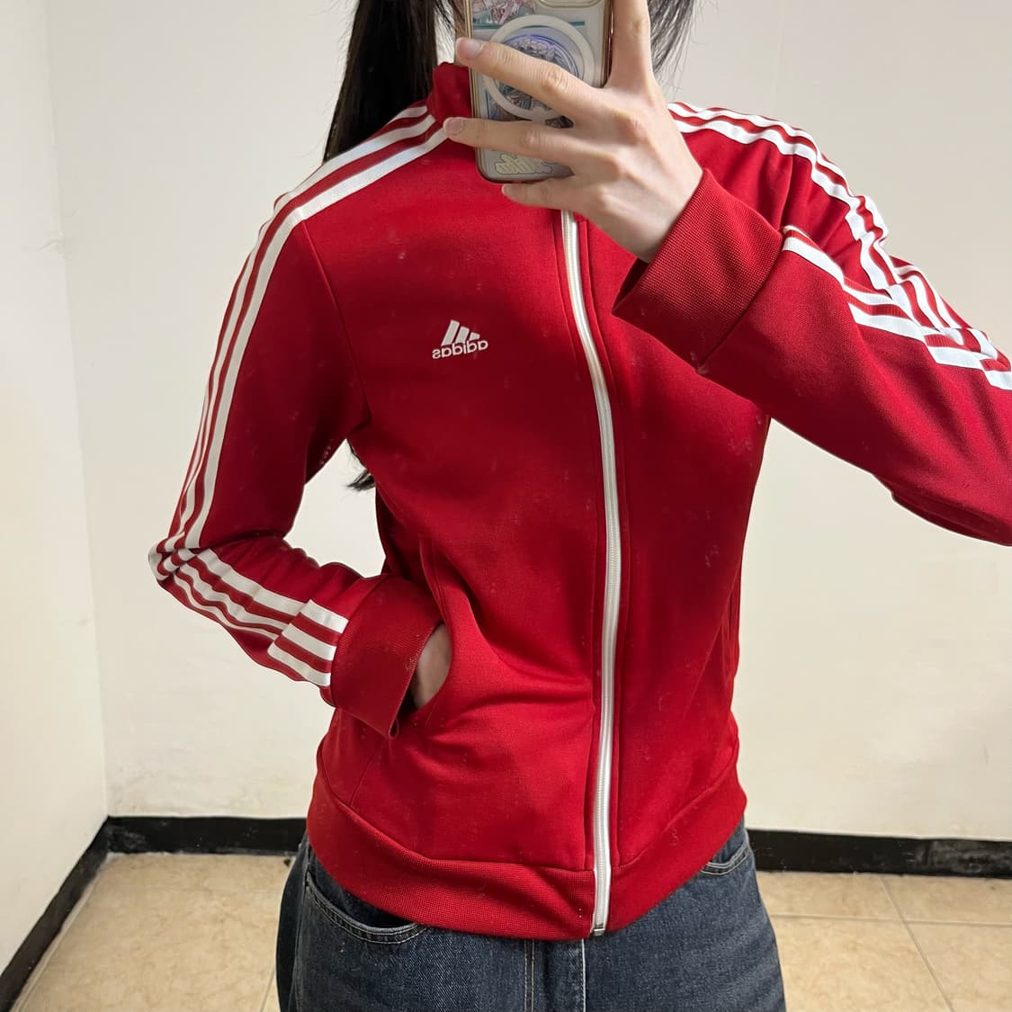 Adidas red jersey  상품이미지2