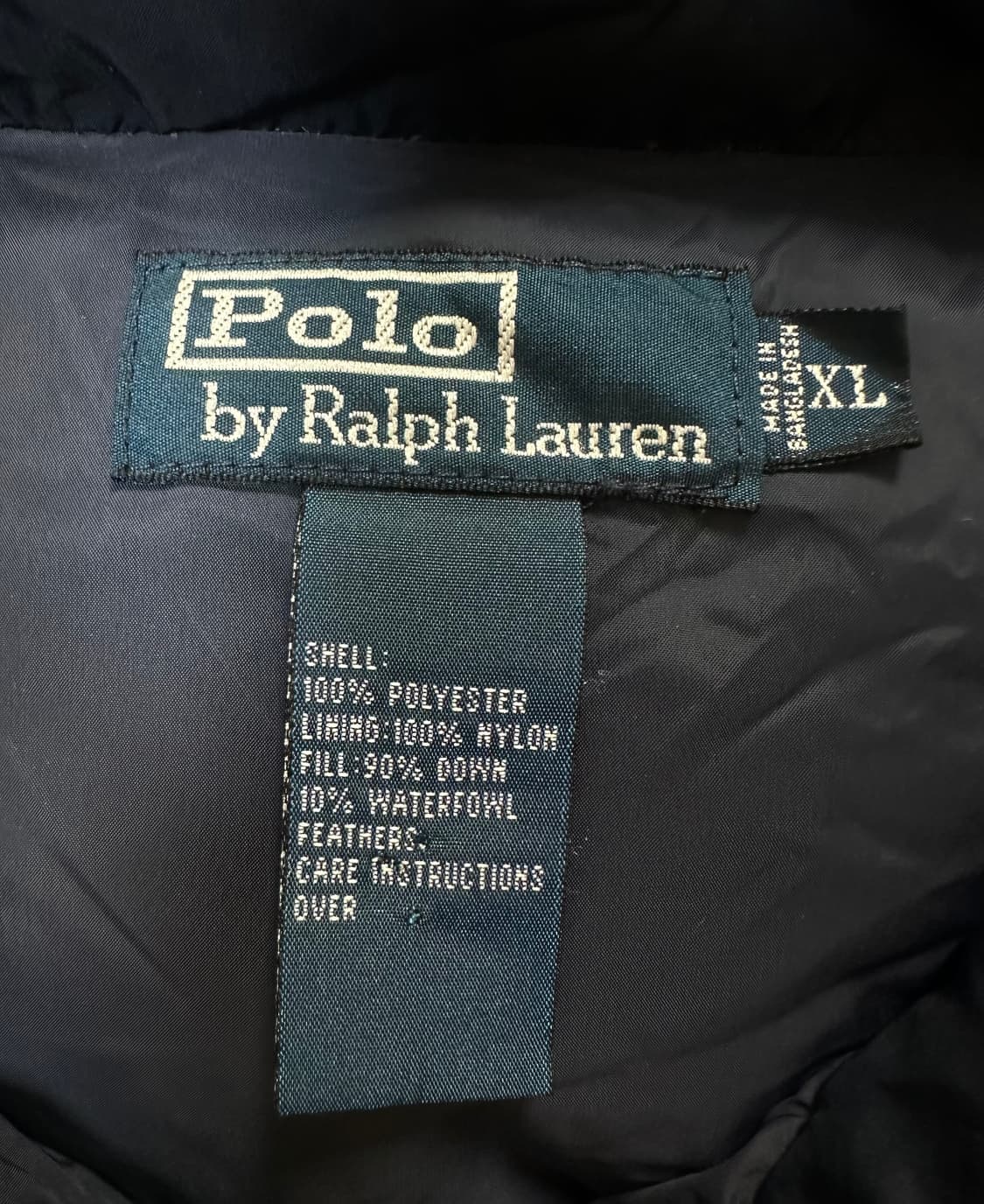 폴로 랄프로렌 네이비 푸퍼 패딩 상품이미지4