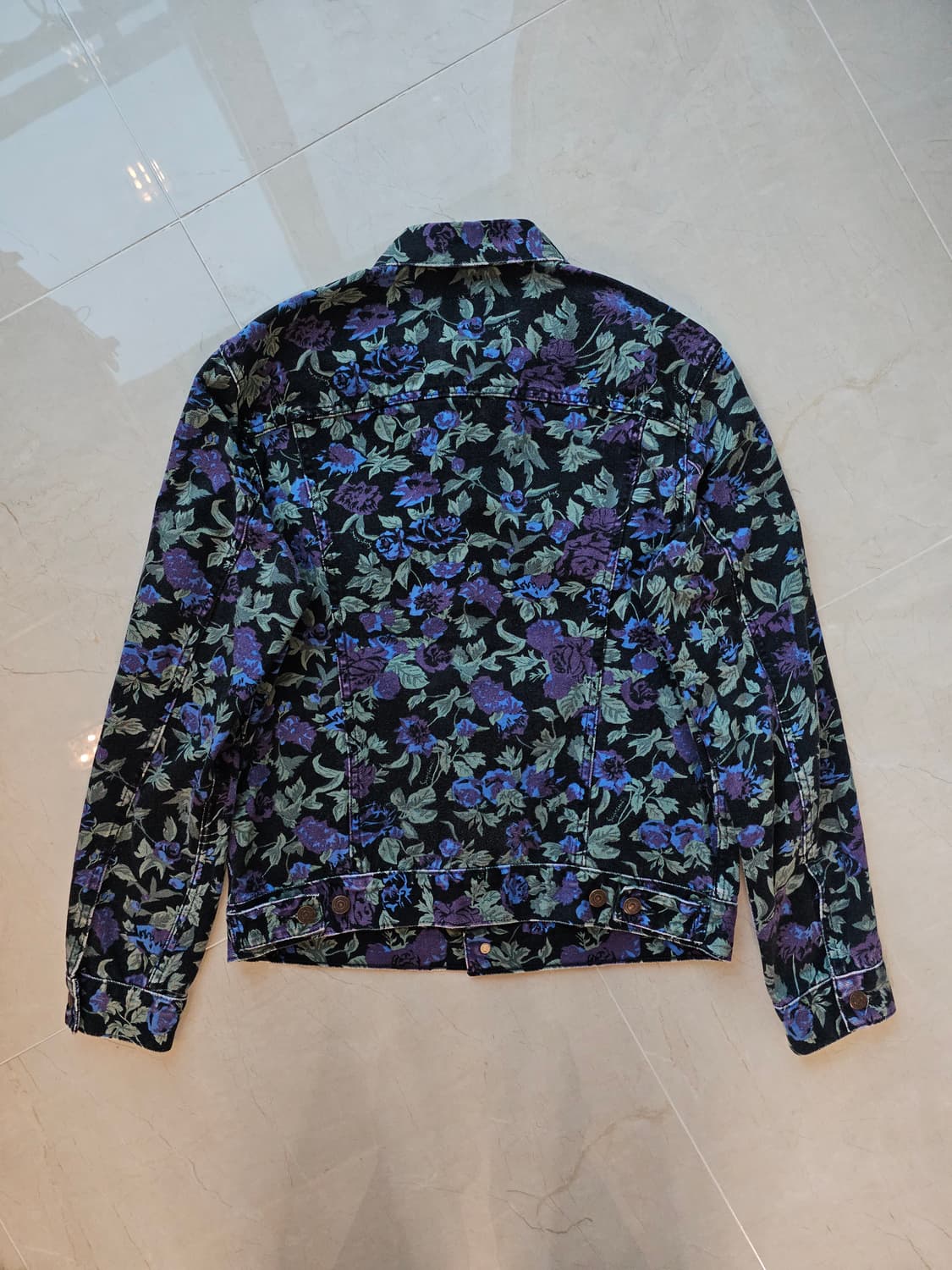 16SS 슈프림 × 리바이스 floral jacket 상품이미지5