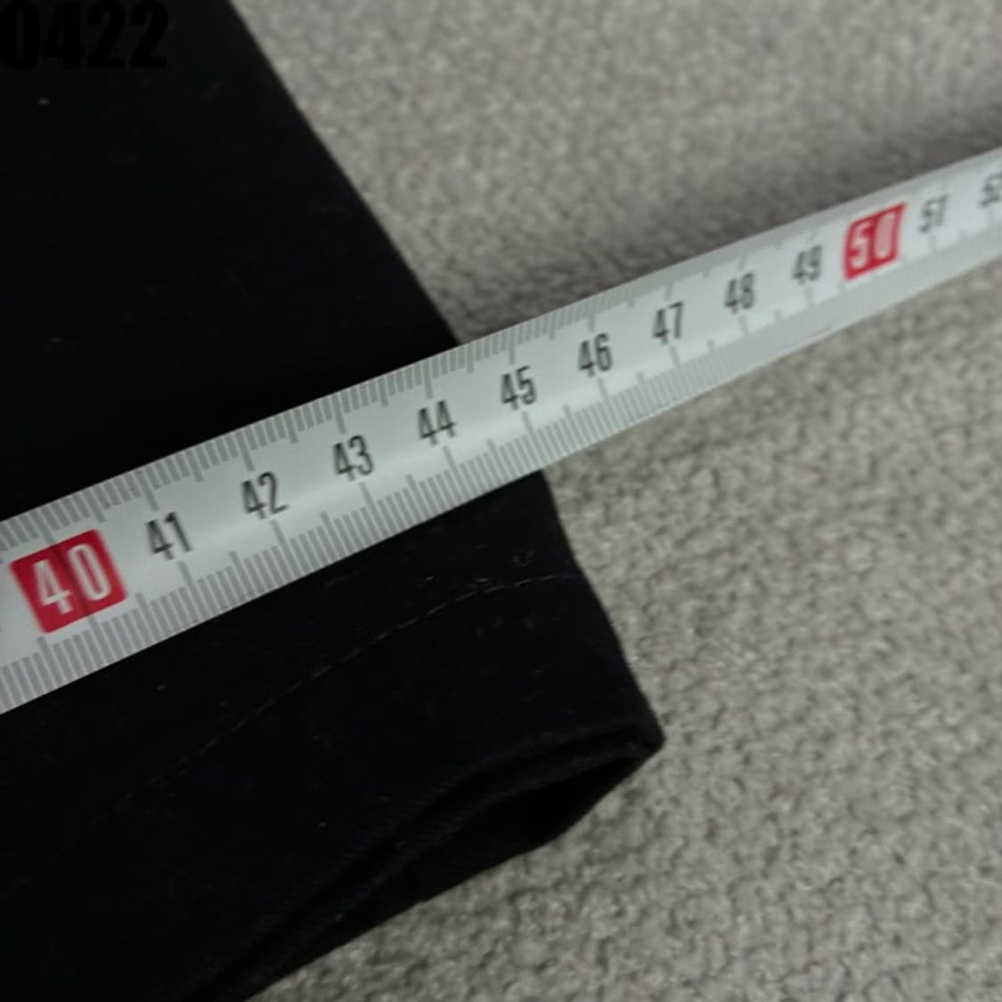 디키즈 플리츠 와이드 블랙 바지 28 새상품 상품이미지9