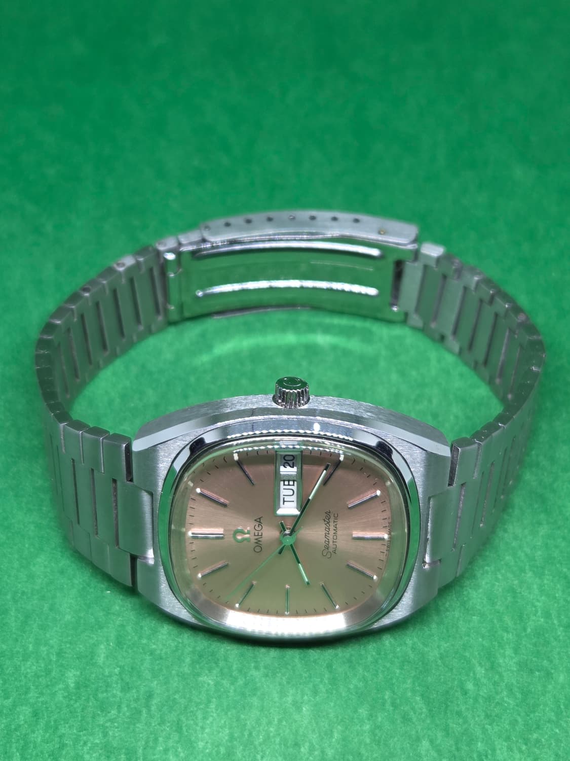 오메가 테레비 핑크골드 다이얼 상품이미지2