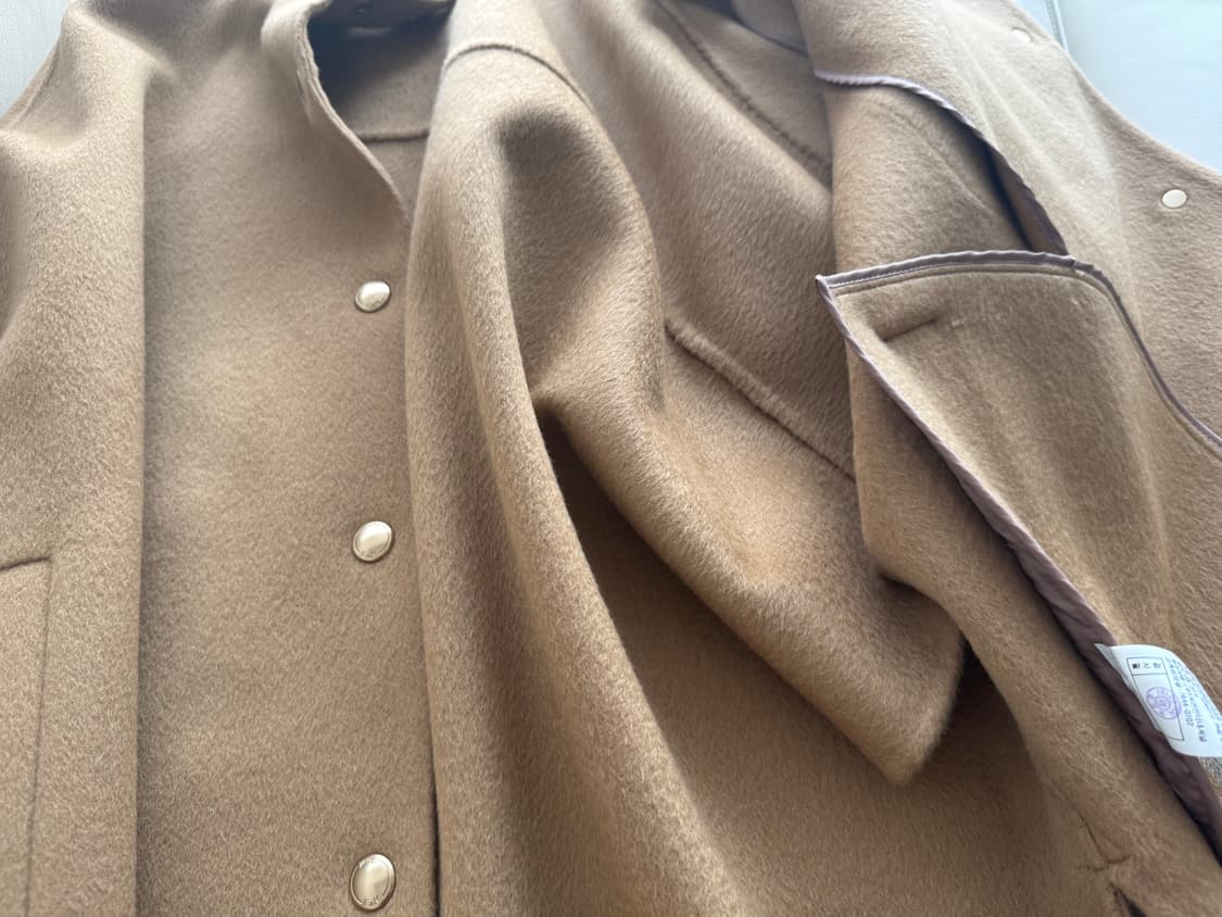 Ebm 에디션바이미샤 캐시미어 케이프코트 상품이미지7