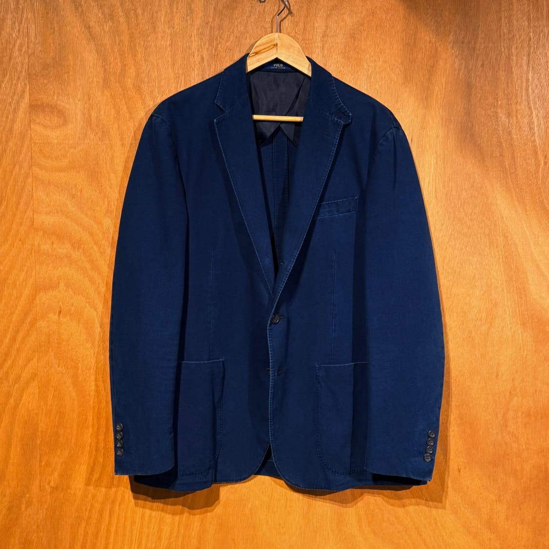 폴로랄프로렌 인디고 코튼 3B 블레이저 자켓 L 데님 상품이미지1