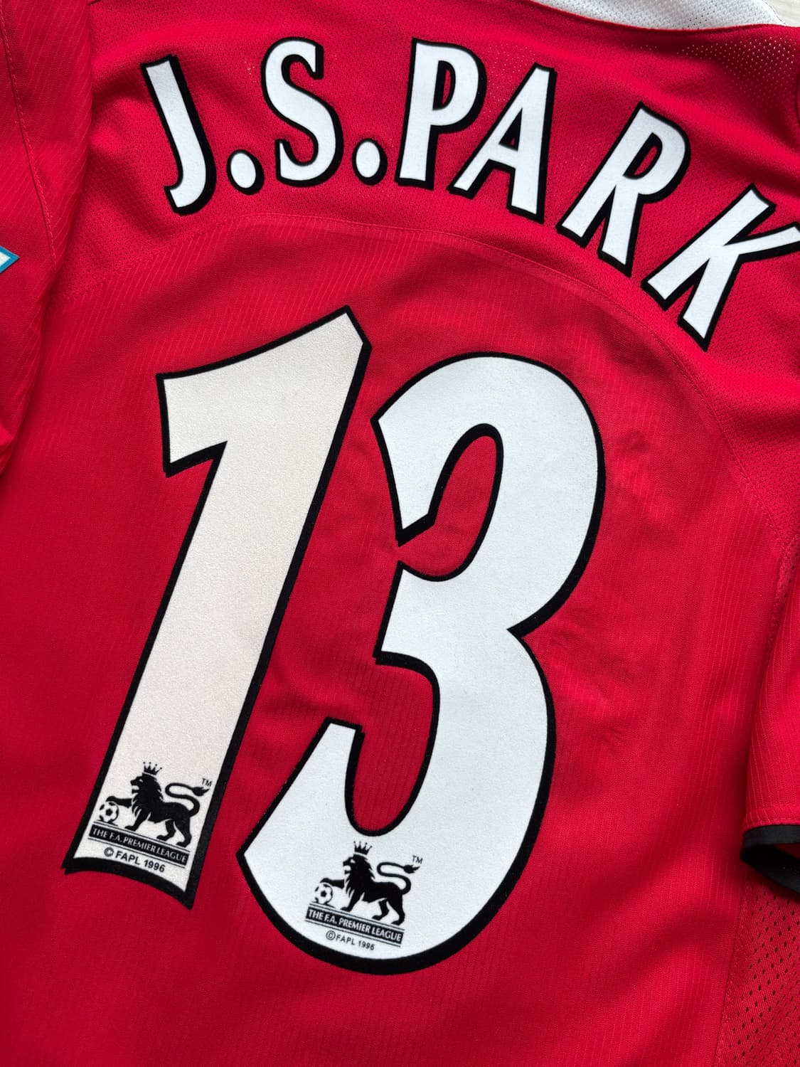 나이키 04 06 맨유 맨체스터 유나이티드 홈 박지성 유니폼  상품이미지3