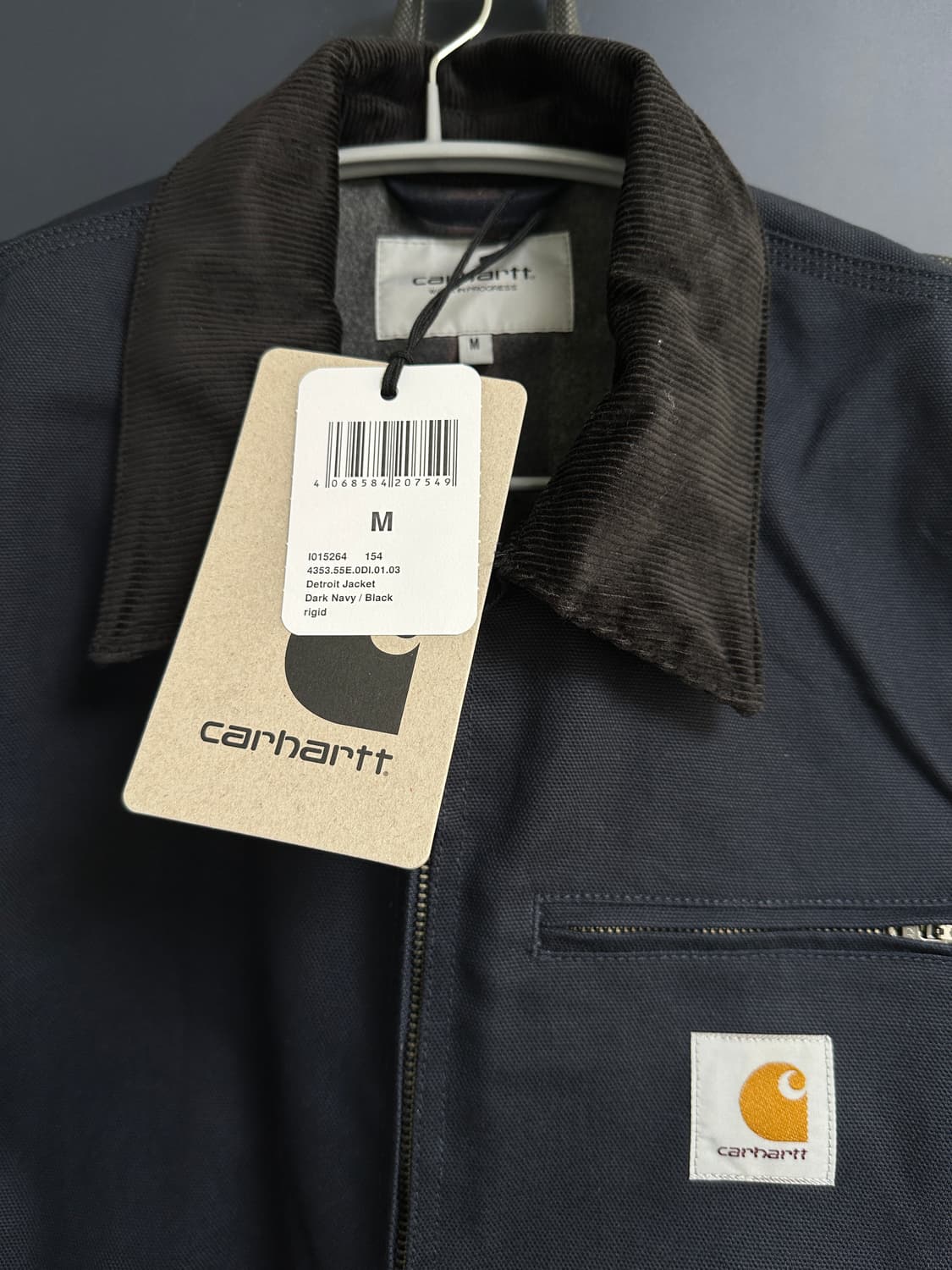 칼하트 WIP 디트로이트 다크네이비 M사이즈 상품이미지2