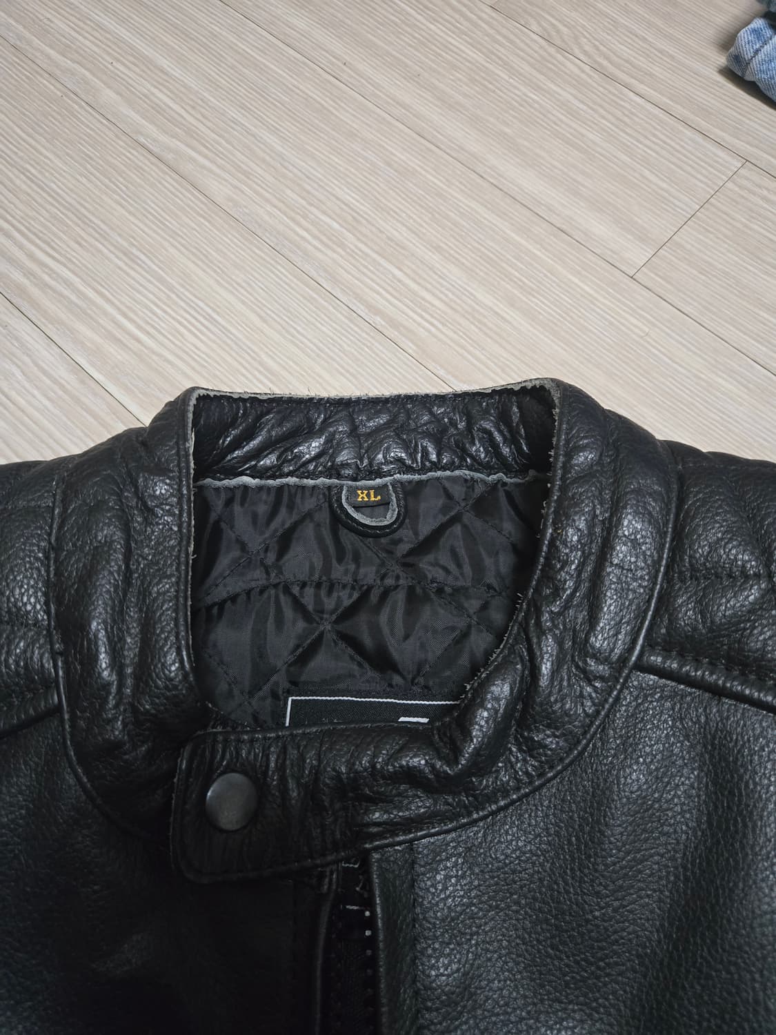 소가죽 바이커 자켓 상품이미지2