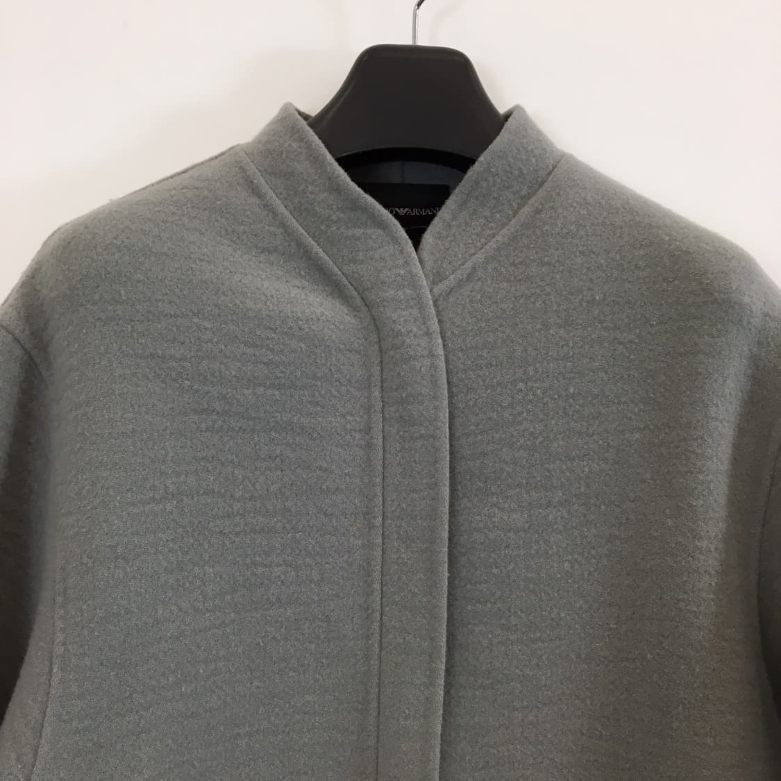 엠포리오아르마니 그레이 울 코트 66 오버 아웃포켓  상품이미지2