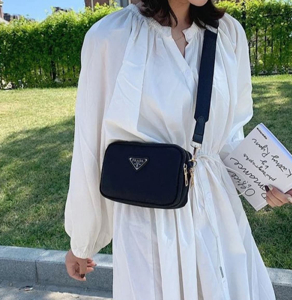  프라다뷰티 3단 크로스 숄더백 기프트백 상품이미지2