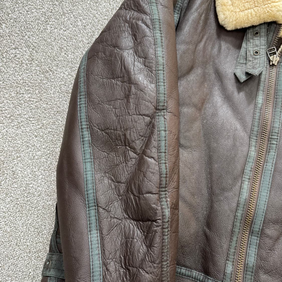 빈티지 양가죽 무스탕  상품이미지2