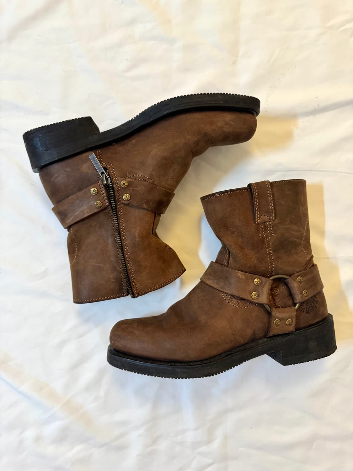 Harley Davidson Biker Buckle  Boots 상품이미지1