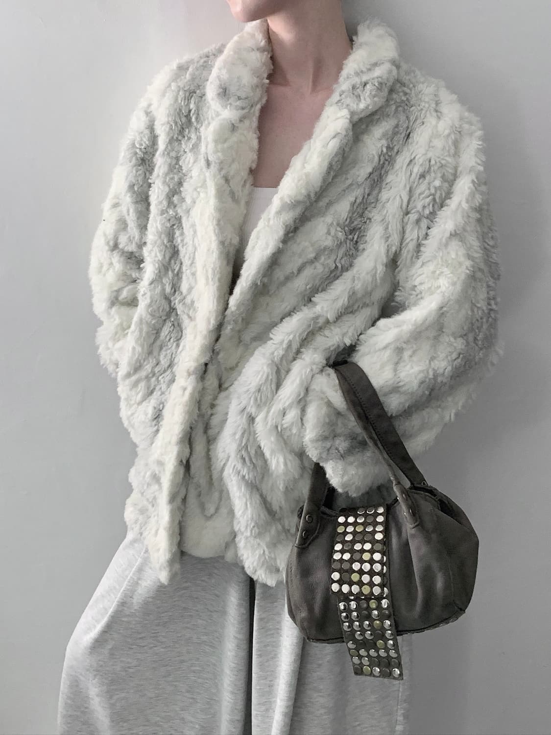 Mixed Fur Jacket 상품이미지1