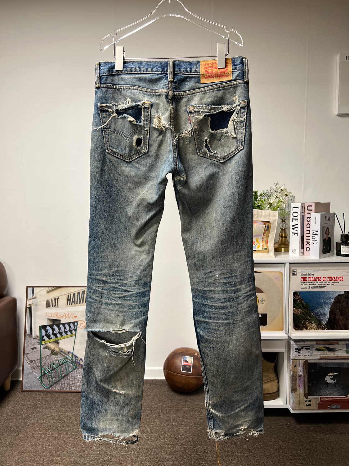 Levis 리바이스 511 디스 워싱 데님 30 상품이미지2