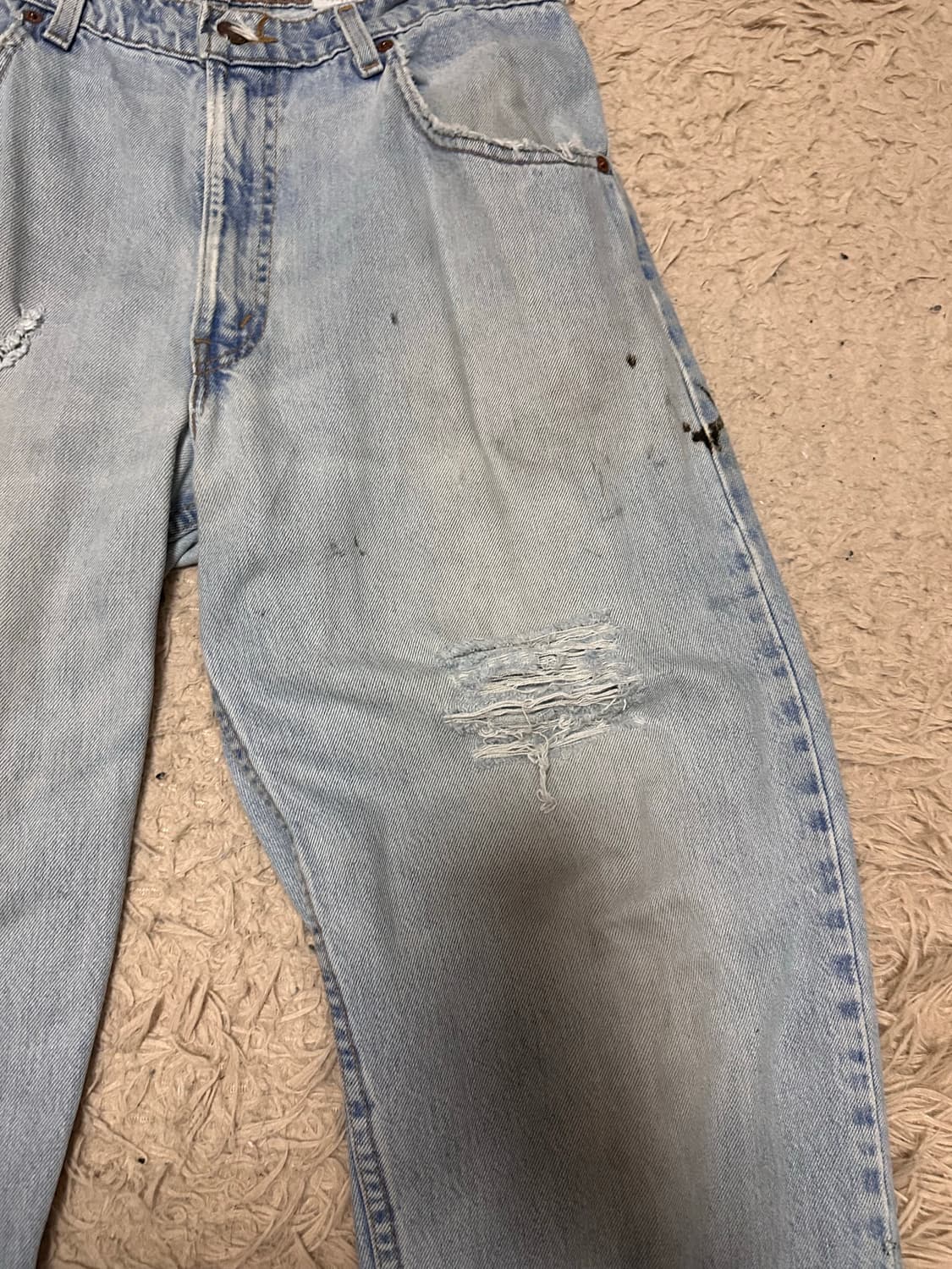 리바이스 빈티지 연청 w34 상품이미지3