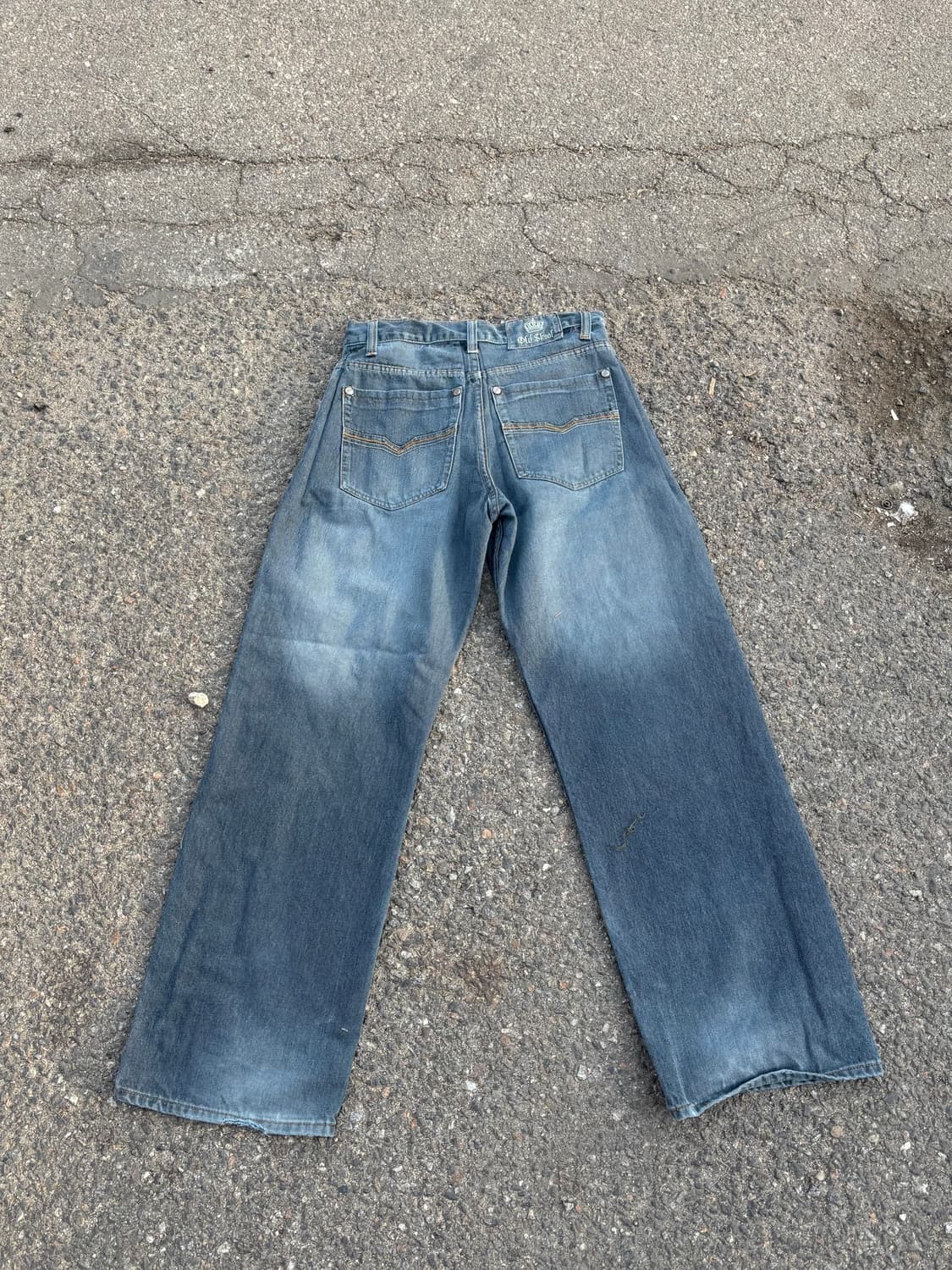 90‘s Old School 캣워싱 힙합팬츠 상품이미지8