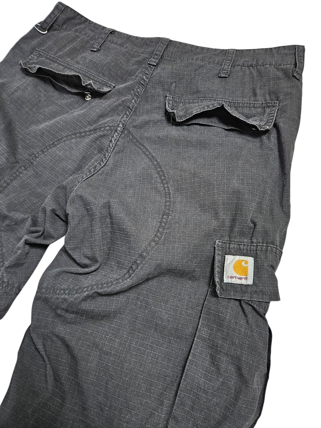 칼하트 립스탑 카고팬츠 블랙 32x32 상품이미지2