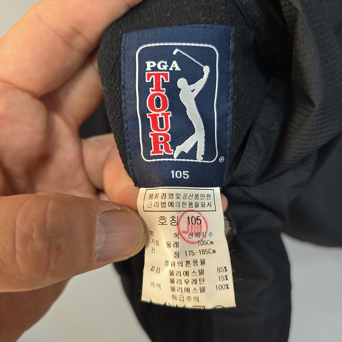 PGA 투어(PGA TOUR) 하프집업 플리스 105 상품이미지7