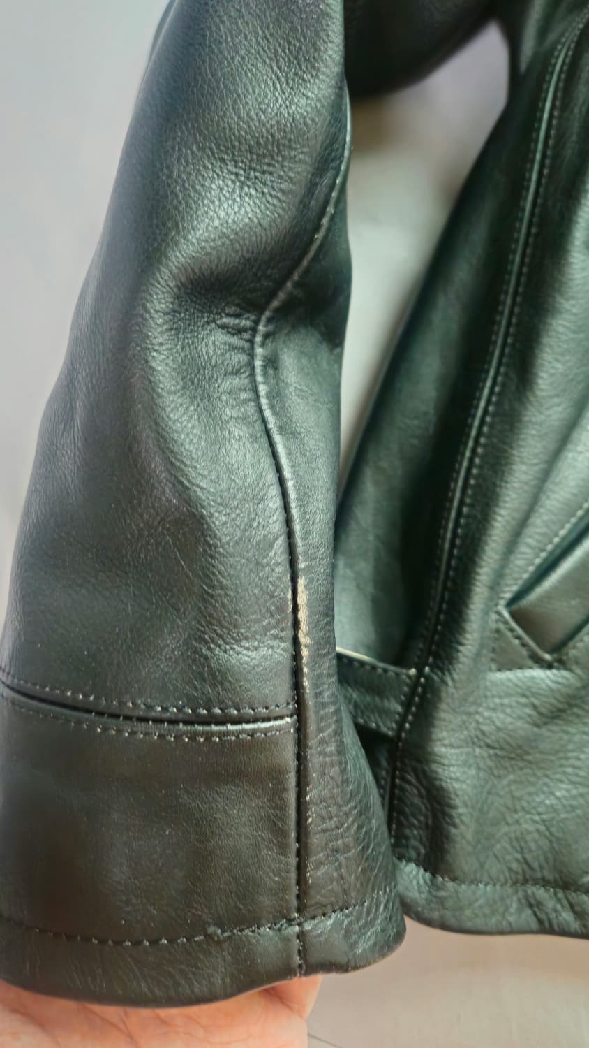 아웃스탠딩 티코어 레더 스포츠 자켓 L 상품이미지5