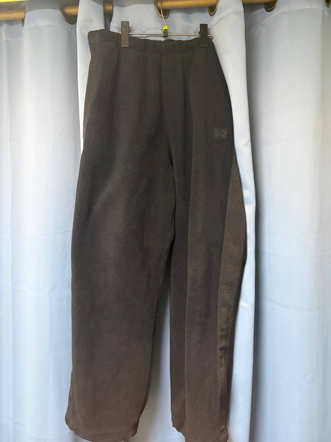 니들스 유니클로 폴리스 팬츠 블랙XL 상품이미지1