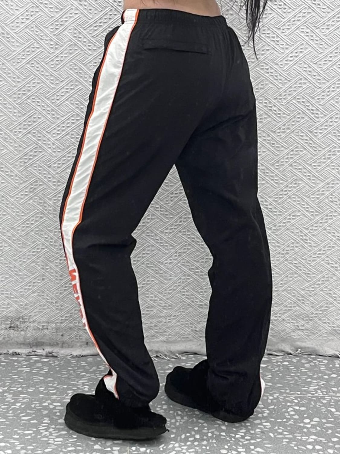 널디 레트로 빈티지 Y2K 오렌지 라인 트랙팬츠 M C09075 상품이미지2