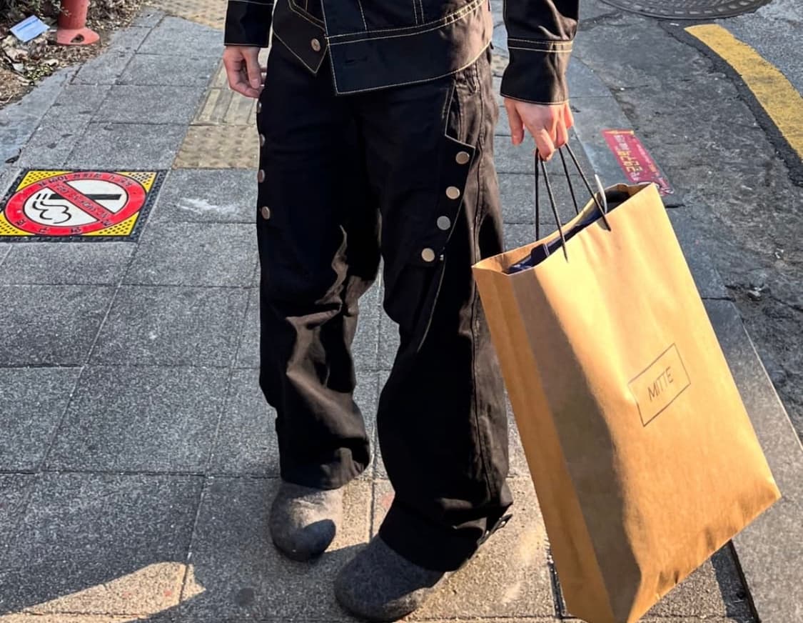 베르크라흐트 스냅버튼 플랩팬츠 상품이미지10