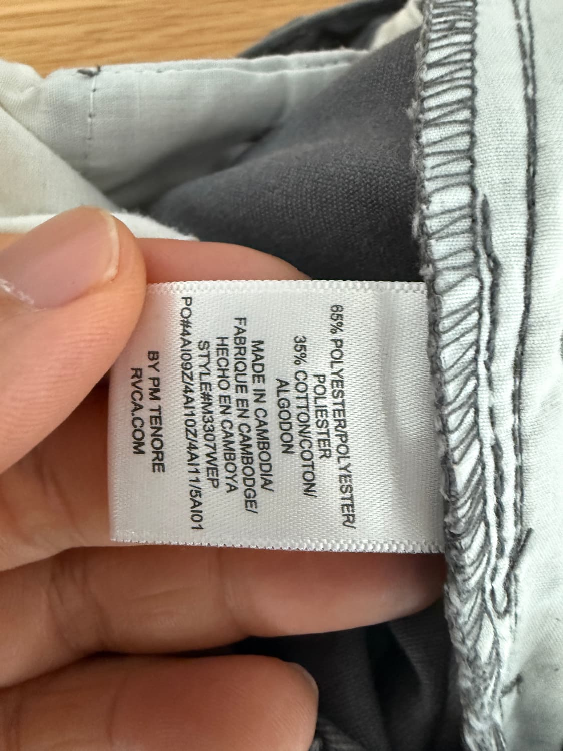 RVCA 코튼 팬츠 상품이미지8
