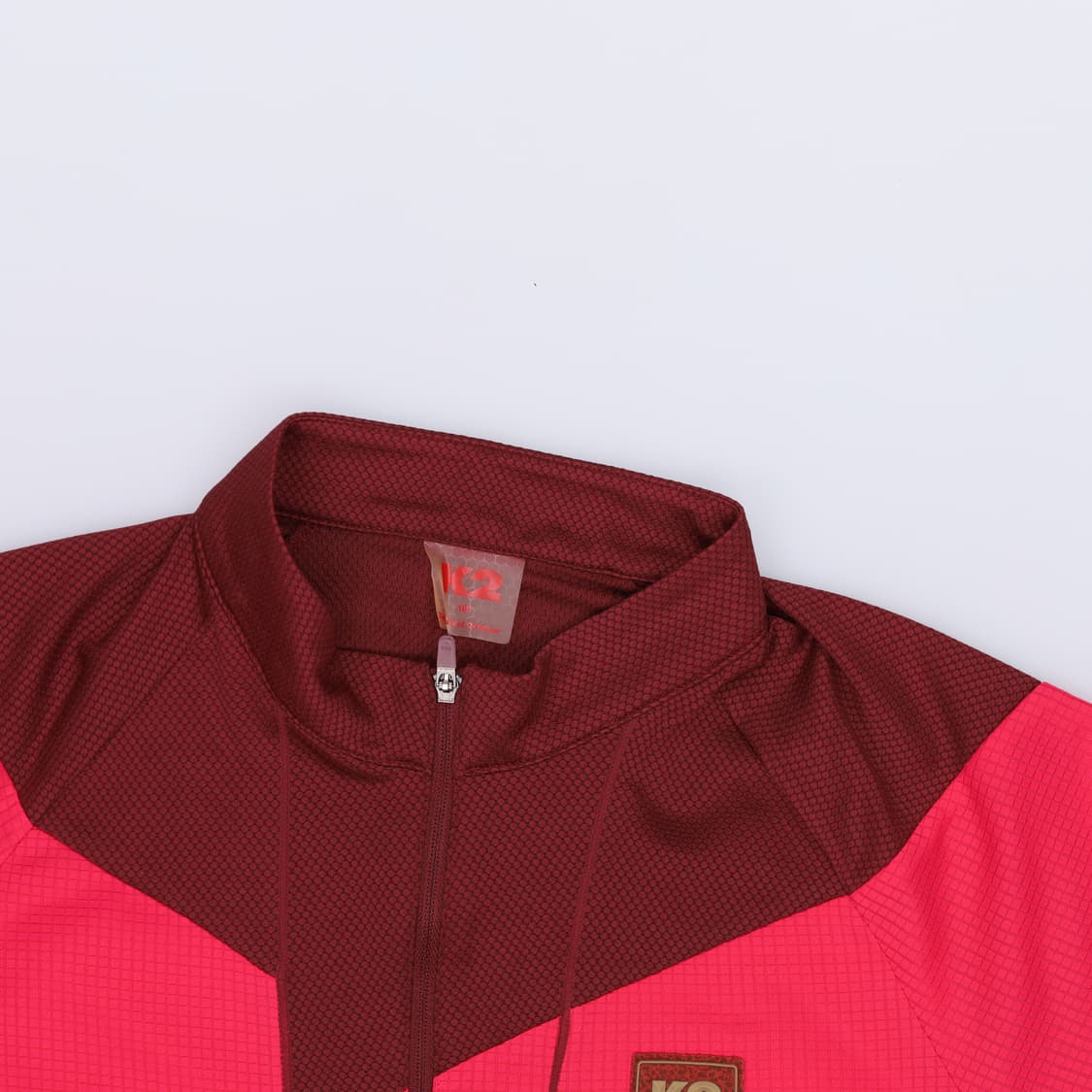 100 K2 반집업 반팔 티셔츠 0424H1 상품이미지3