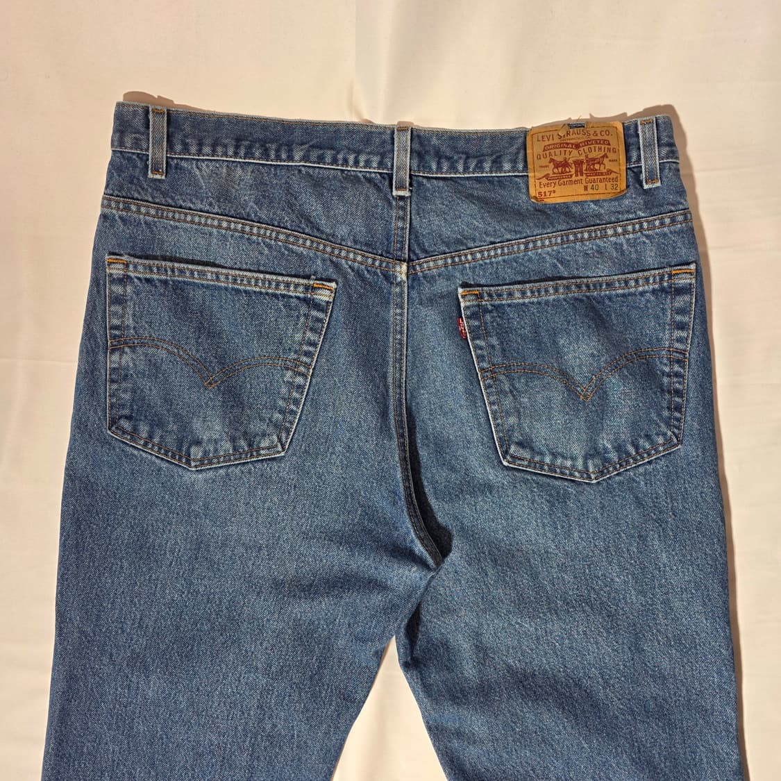 [W40L32]90s 리바이스 USA 517 부츠컷 데님팬츠 상품이미지8